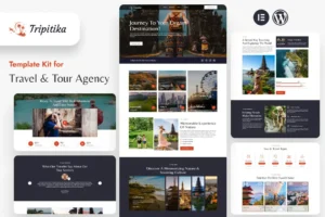 Tripitika – Tourism & Travel Agency Elementor Template Kit